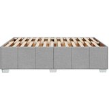 vidaXL Okvir za krevet bez madraca svjetlosivi 140 x 190 cm od tkanine | shoptok.hr