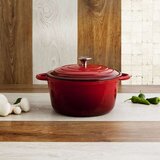  Duboka tava s poklopcem Bidasoa Fierro Crvena Ø 28 cm 6 L (2 kom.) | shoptok.hr