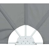  Sklopiva bočna tenda siva 400 x 200 cm | shoptok.hr