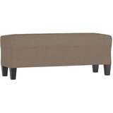  Klupa smeđesiva 100x30x30 cm od tkanine | Eponuda.ba