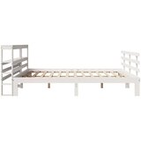 vidaXL Okvir kreveta s uzglavljem bez madraca bijeli 180x200 cm | shoptok.hr
