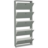 Mömax omara z loputami za čevlje flip, zelena | Shoptok.si