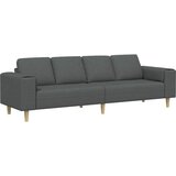  Kauč za dnevni boravak Tamno siva 250 x 77 x 76 cm Poliester | shoptok.hr