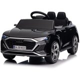 Audi RS Q8 E-Tron crni licencirani džip sa kožnim sedištem i mekim gumama