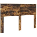  Krevetna konstrukcija s ladicama Dimljeni hrast 140 x 200 cm | shoptok.hr