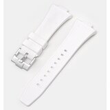 INF Silikonski pašček za uro Tissot serije PRX White Srebrna zaponka, (21236194) | Shoptok.si