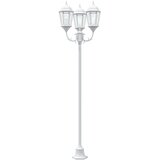  Vrtno svjetlo Bijelo 57 x 49 x 241 cm Aluminij i staklo | Eponuda.com