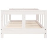  Okvir za dječji krevet bijeli 70 x 140 cm od masivne borovine | shoptok.hr