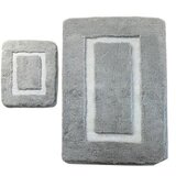 Lessentiel Maison Set 2 prostirke za kupatilo Quadrato Frame Grey | Eponuda.com