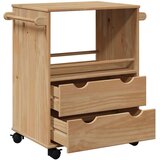  Kuhinjska kolica OTTA 59 x 45 x 80 cm od masivne borovine | shoptok.hr