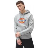 Dickies Puloverji Icon Logo Hooded Sweatshirt - Grey Melange Siva | Shoptok.si