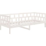  Dnevni ležaj bijeli 80 x 200 cm od masivne borovine | shoptok.hr