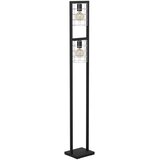 Eglo podna lampa Jubily 43666, 2x E27, visina 145,5 cm, crna i pocinčana Cijene