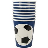 Meri Meri Papirnate jednokratne čaše u setu 8 kom Soccer – | shoptok.hr