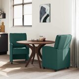  Blagovačke stolice s kotačima 2 pcs Tamnozelena 57 x 67 x 95 cm | shoptok.hr