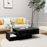 vidaXL stolić za kavu crni 105 x 55 x 32 cm od iverice Cijene