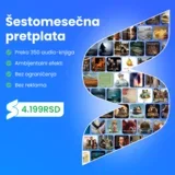 Šestomesečna pretplata za audio-knjige na