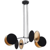  Visilica na sajli MOTIF 4xE27/10W/230V crna | Eponuda.com