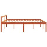  Krevet za starije osobe voštano smeđi 160 x 200 cm od borovine | shoptok.hr