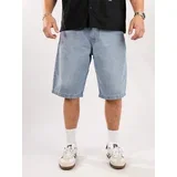 Solid Kratke hlace light blue