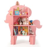 Malčki Otroška knjižna polica unicorn - samorog | Shoptok.si