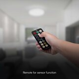  LED plafonsko svetlo za kupatilo sa senzorom, LED/24W/230V, IP44, 4000K, Ø 35 cm + daljinski upravljač | Eponuda.com