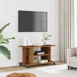 vidaXL TV ormarić s kotačićima staro drvo 80x40x45cm konstruirano drvo | shoptok.hr