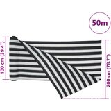 vidaXL Zaščitna mreža antracit in bela 2x50 m HDPE 195 g/m² | Shoptok.si