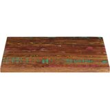 Stolna ploča 70x70x3 8 cm četvrtasta masivno obnovljeno drvo | shoptok.hr