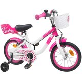  Otroško Kolo S Pomožnimi Kolesi 14 Palcev za 3-5 let Roza - - roza - 11.1 - 104 x 51 x 73 cm - 2025- | Shoptok.si