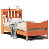  Okvir kreveta bez madraca voštano smeđi 75 x 190 cm od borovine | shoptok.hr