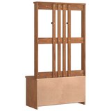 vidaXL Drvo za dvoranu SANDENS 87x40x159,5 cm puno drvo bor | shoptok.hr