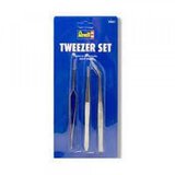 Revell maketa revell tweezer set (1x straight/curved/self-close) ( RV39063 )