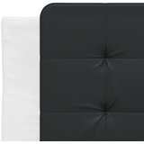  Okvir kreveta bez madraca Zadar bijelo-crni 90 x 200 cm umjetna koža | shoptok.hr