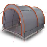 Šator za spremanje bicikala s krovom s pohranom s zračnim otvorom Siva i narančasta | shoptok.hr