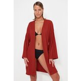 Trendyol Kimono & Caftan - Brown - Regular fit Cene