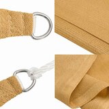  Jedro za zaštitu od sunca 160 g/m² Trokutasto pijesak 3 6x3 6x3 6 m HDPE - Pijesak 3.6 x 3.6 x 3.6 m 1 | shoptok.hr