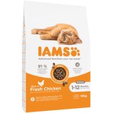 IAMS Advanced Nutrition Kitten s svežim piščancem - Varčno pakiranje: 2 x 10 kg | shoptok.hr