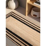 Hanse Home Črn/v naravni barvi ročno tkan tekač iz jute 70x200 cm Jutta – | Shoptok.si