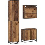  Set namještaja za kupaonicu 3 kom. Staro drvo 65 x 33 x 60 cm | shoptok.hr