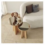 Hanah home Club set stolova Luna 2, 2 dijela, bronzana boja | Eponuda.ba