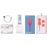 We Vibe Bloom - bežična gejša lopta sa zamjenjivim utezima (narančasta) | shoptok.hr