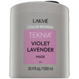 Lakmé Teknia Color Refresh Violet Lavender Mask negovalna maska z barvnimi pigmenti za lase z vijoličnimi odtenki 1000 ml Cene