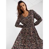 Fresh Made Dress-D73771M30365A-black-beige Cijene