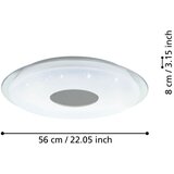 Eglo Okrugla stropna LED svjetiljka (44,8 W, Ø x V: 560 mm x 8 cm) | shoptok.hr