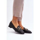 Boto Women's Flat Heel Loafers with Black Decoration Iluvana | shoptok.hr