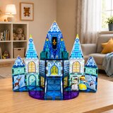 Magnetic Construction Blocks Ice Princess Castle Blue 47 pcs. | shoptok.hr