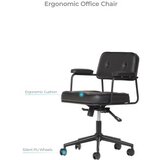 Hanah home Kancelarijska stolica Jupi 60 Black | ePonuda.com