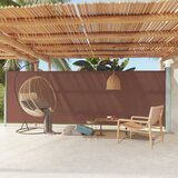 Maison Chic Zložljiva stranska tenda - Senčniki za teraso 180x600 cm rjava, (22040098) | Shoptok.si