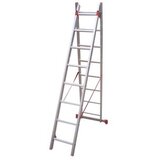  Aluminijumske merdevine 2 x 13 gazišta u